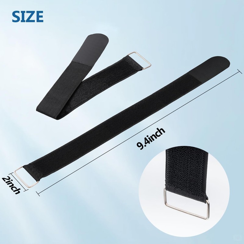 4 Pcs Ellipse Leg Exerciser Machine Pedal Straps, Under Desk