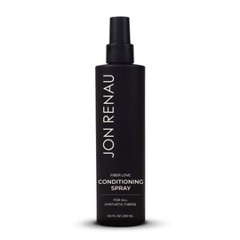 Jon Renau Fiber Love Synthetic Conditioning Spray, Leave In Conditioner for Wigs & Hair Extensions, Detangler Spray for Synthetic Hair, Paraben and Sulfate Free Wig Care, 8.5 oz