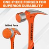 Jorgensen 20 oz Straight Claw Hammer with Magnetic Nail Holder,