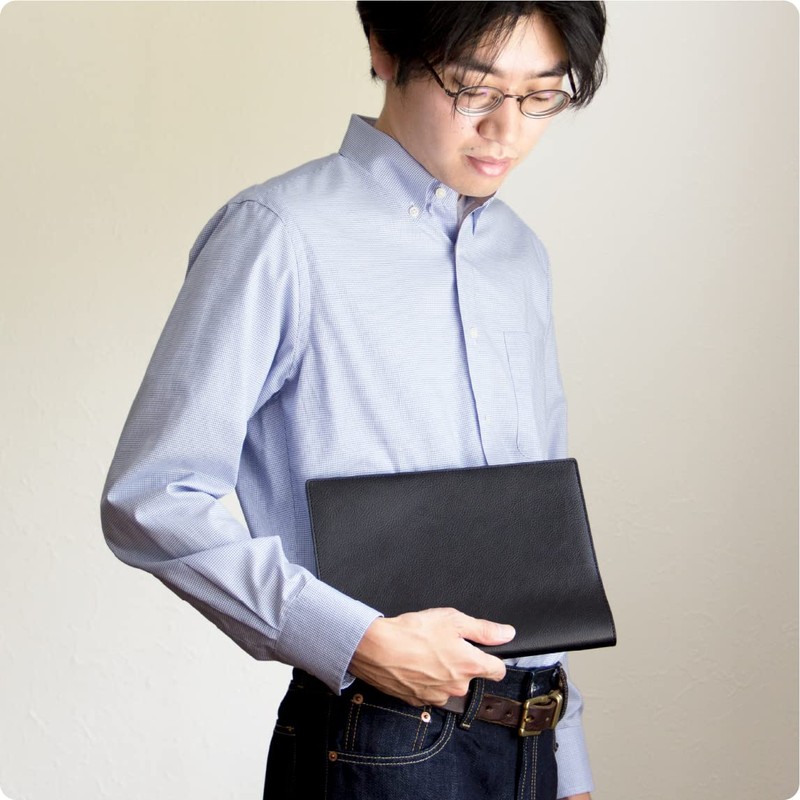 [asoboze] TO-V172 Notebook Cover, B5, Genuine Leather, Made in Japan,