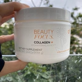 Nu Skin Beauty Focus Collagen Powder Mix-In  Citrus Improve Skin Texture