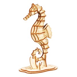 Tsukurundo®, Robotime TG271 3D Wood Puzzle, Seahorse