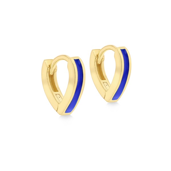 Tuscany Silver Sterling Silver Rhodium Plated or Gold Plated Enamel