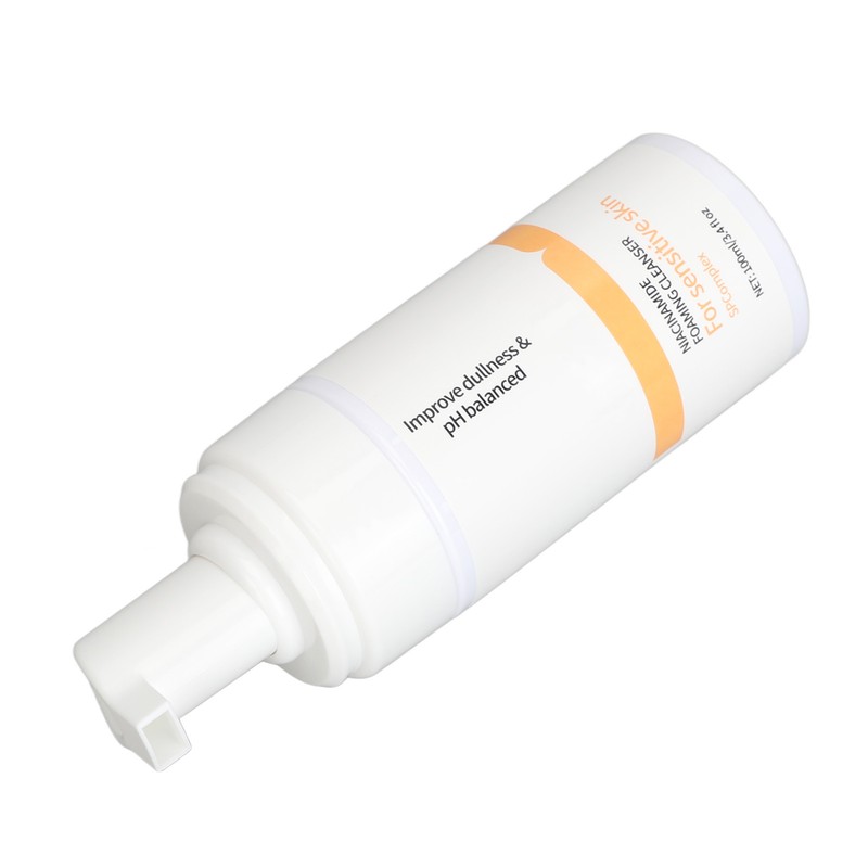 Niacinamide Facial Cleanser Deep Cleansing Brightening Whitening Vitamin C Foaming