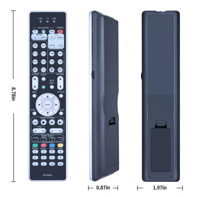 PZL New RC036SR Replacement Remote Control for Marantz AV Receiver