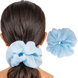 Soft Line Scrunchies No Damage to Hair Women's Scrunchies for Thick & Thin Hair (Moss Green)