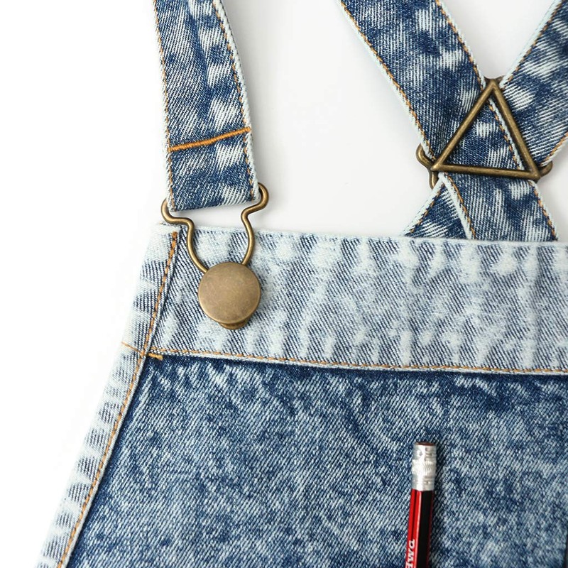Jeanerlor - Denim Work Women's Apron with Convenient Pockets -