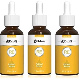 Debaiy Retinol Serum Anti Aging Moisturizing for Skin (1Fl.Oz/30ml) NEW 3 Pack DEBAIY