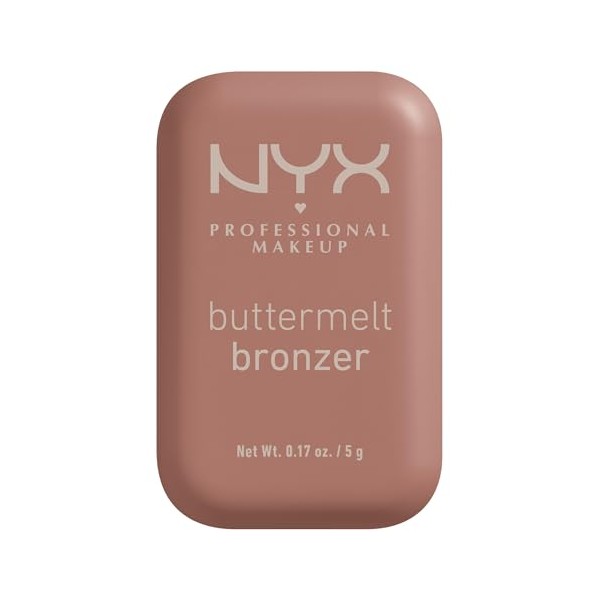 NYX PROFESSIONAL MAKEUP Matte Buttermelt Bronzer, Longwear Face Makeup with