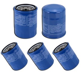 15400-PLM-A02 Engine Oil Filters Compatible with Honda Accord CR-V Civic Acura, Replaces 15400-PLM-A02PE; 15400-PLM-A01; 15400-P0H-305PE (5 Pcs)