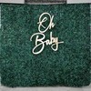 Oh Baby Sign for Baby Shower Backdrop,Baby Showers Decorations for