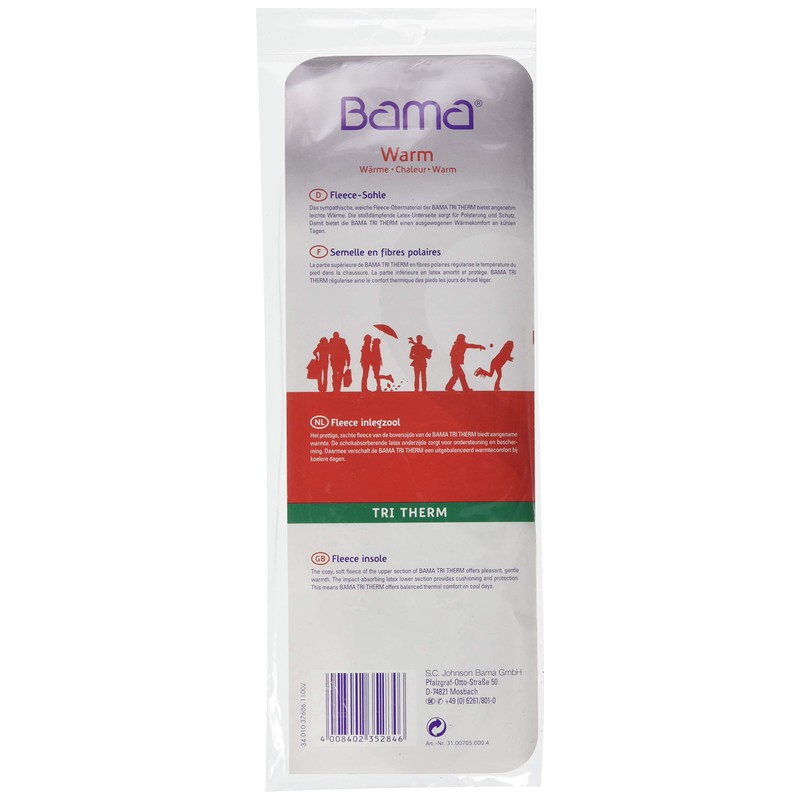 Bama Tri Therm Warm Sole, brown