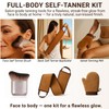 3 in 1 Self Tanner Applicator Set for Beginners Streak-Free