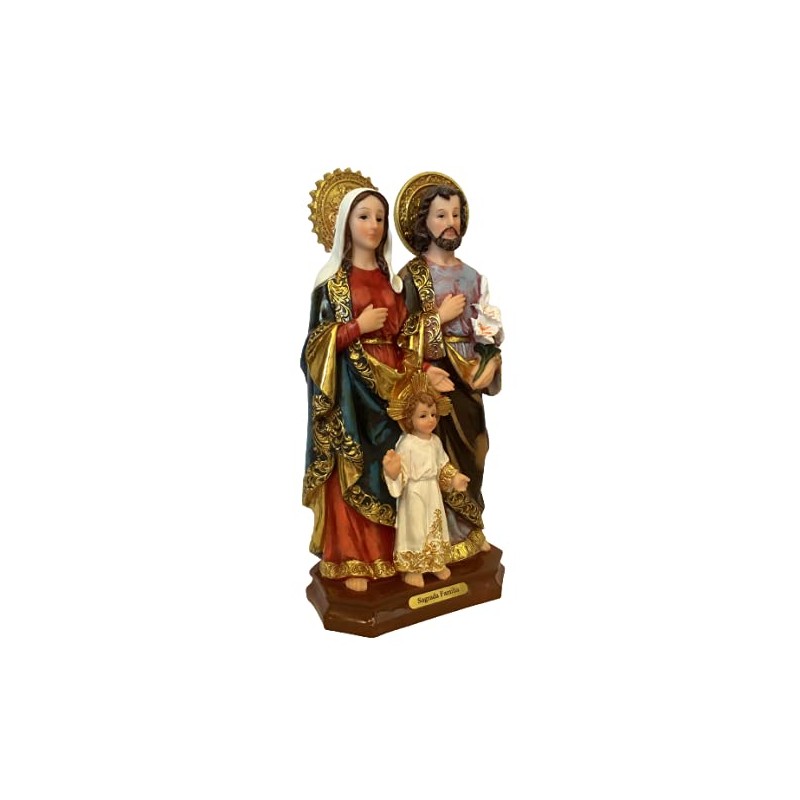 Sagrada Familia 12" Religious Figurine Holy Family Resin Statue, New