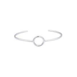 Elli Premium Bracelet Circle Circle Geo Minimal Basic 925 Silver, Sterling Silver, No Gemstone