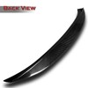 HYPERSPEED Real Carbon Fiber Trunk Spoiler Wing Lip kit Rear