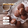 HONGBAKE Mini Muffin Top Pan for Baking, Premium 12 Cavity