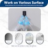 50 PCS Self-Adhesive Hook and Loop Cable Ties for Organizing