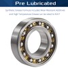 10 Pack 6205-2RS Double Rubber Seal Bearing 25x52x15mm,Pre Lubricated,Stable Performance,Cost