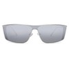 SOJOS Trendy Y2k Polarized Sunglasses for Women Men Metal Frame