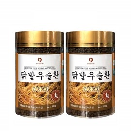 It's lacquered Chicken feet with chicken feet, chicken feet with chicken feet, 2 cans of 300g chicken feet with chicken feet with chicken feet / 우슬닭발 계족환 닭발 우슬환 300g 2통