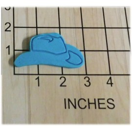 Unbranded Western Cowboy Hat Shaped Fondant Cookie Cutter and Stamp #1023