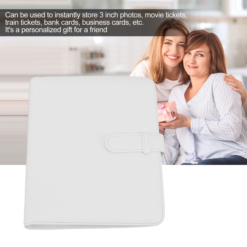3 Inch 256 Pockets Photo Album PU Leather Photo Storage