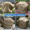 SunPatio SunPatio Grill Cover 48 Inch for Outdoor Grill, Heavy