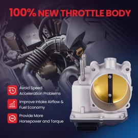 MOCA S20131 Throttle Body Fit for Lexus 2007-2018 ES350 3.5L, 2007-2015 RX350 3.5L, for Toyota 2005-2018 Avalon 3.5L, 2007-2017 Camry 3.5L, 2008-2016 Highlander 3.5L, 2007-2016 Sienna 3.5L