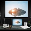 Roller Screen Projector Screen, Richer-R Projection Screen, 100 Inch Portable
