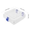 BIUDECO Case Bath Container Cups for Soaking Retainers Storage Cleaning