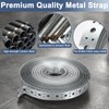 Galvanized Metal Pipe Strap 1-Inch x 65 Feet 0.6mm Thickness