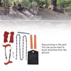 Topyond 53 Inch Folding Pocket Hand Rope Chain Saw, Efficient