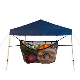 MeshTitan Explorer - Large Outdoor Hanging Organizer Bag for Camping, Canopy Tents, pergolas, patios, Trees, Fences, Beach Fun and More