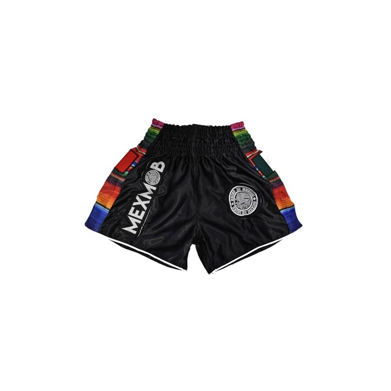 MEXMOB Short Muay Thai Kickboxing Box ZARAPE (XL (35-36))