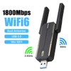AX1800 WiFi 6 USB Adapter, Dual Band 2.4G+5G Wireless Network