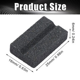 ASelected 12 Pack Dart Sharpener, V-Sharp Sharpening Stone Darts Sharpener Tool Dart Point Removal Tool for Easy Deburring and Polishing
