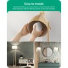 EDISHINE Vanity Light Bulbs, G25 LED Bathroom Light Bulbs, 25