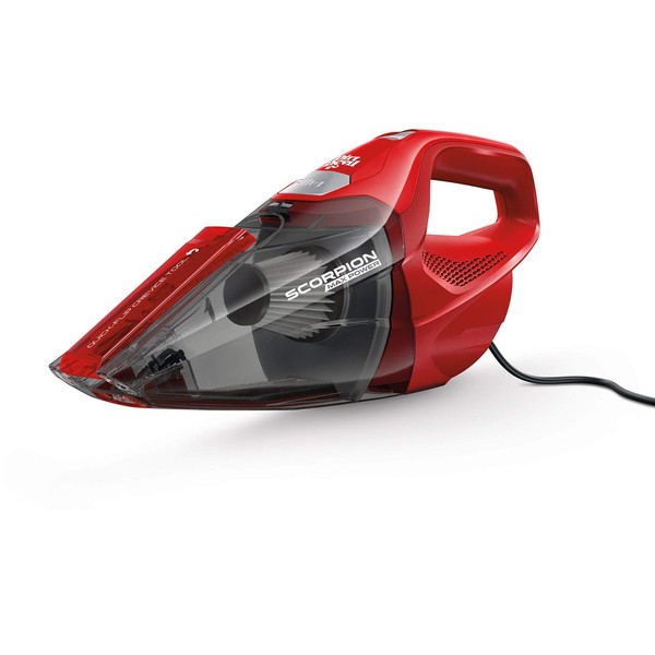 Dirt Devil Scorpion Handheld Vacuum Cleaner, Corded, Small, Dry Hand Held Vac With Cord, SD20005RED, Red