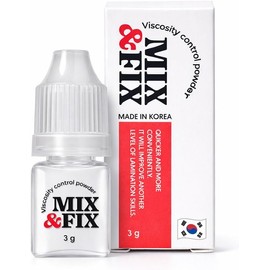MIX & FIX Polvo para Lifting de Pestañas Coreano, Control de Viscosidad, Lash Lifting,Mejora Aplicación y Retención