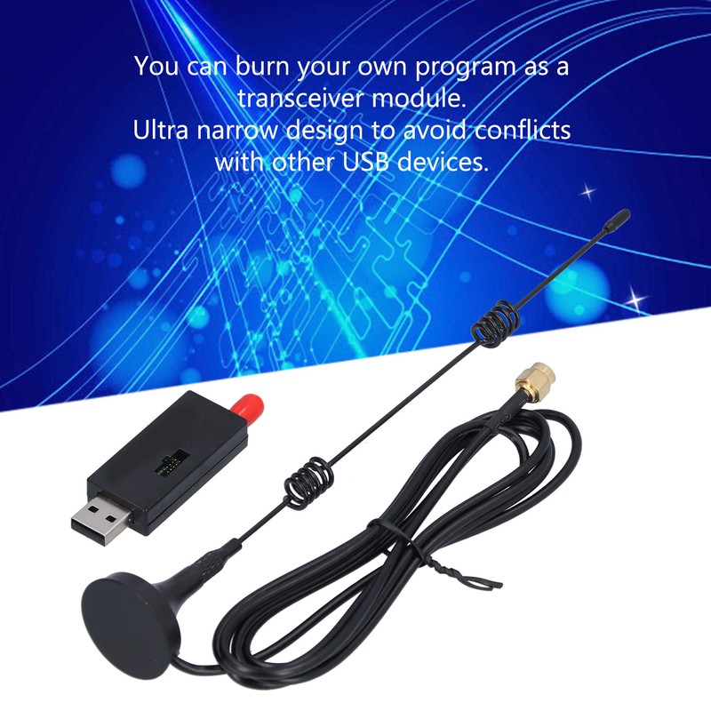 USB Analyser Board Bluetooth 2540 2.405‑2.485GHz with Shell Antenna for
