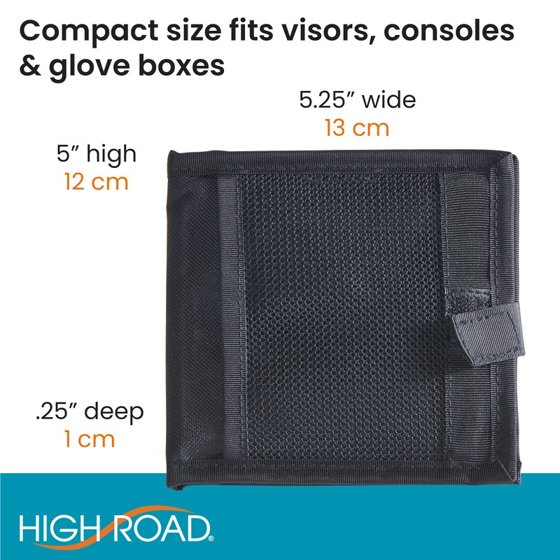 High Road Car Registration and Insurance Card Holder for Sun