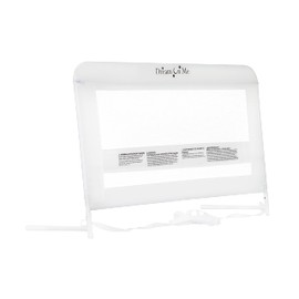 Dream On Me Lilibet Mesh Safety Bed Rail in White for Twin, Full and Queen Size Bed, Bed Rail for Toddler