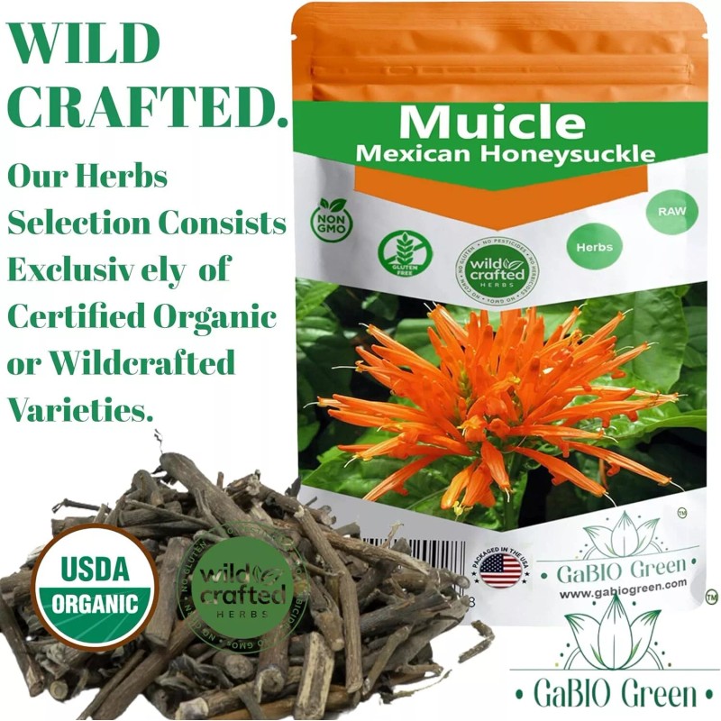 Gabio Green Muicle Natural Honeysuckle Hierba tea Gabio Green herbs