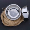 Stainless Steel Shaving Bowl with Shaving Soap Perfect for All