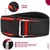 EVO Fitness Weight Lifting Belt AUTO LOCK 6.5” Neoprene Padded