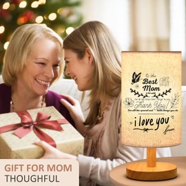 Mum Gifts for Thanksgiving Christmas from Daughter Son, Table Lamps Best Birthday Gifts for Mum, Meaningful Presents for Mum for Valentines, Bedsides Light Birthday Presents for Mum