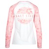 Salt Life Turtle Watch Long Sleeve Performance Tee, Ocean Coral,