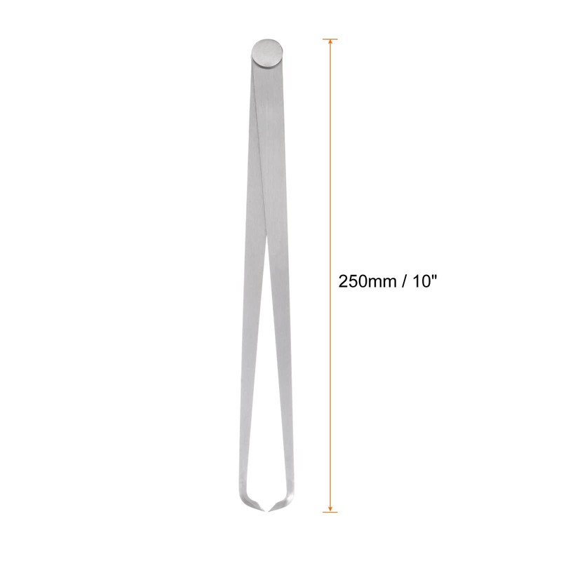 sourcing map Fixed Connection Inside Caliper 250 mm 10 Inch