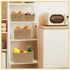 AIMALL 4-Piece Hand-Woven Storage Basket Set – Multi-Sized Straw Sundries